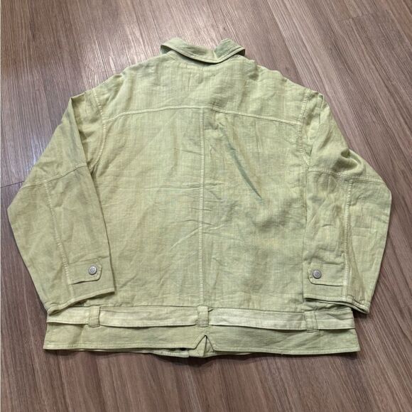 NWOT We The Free Lola Linen Jacket | XSmall | Light Green - Picture 5 of 10
